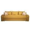 Canapea Madryt 2 galben extensibila cu lada de depozitare