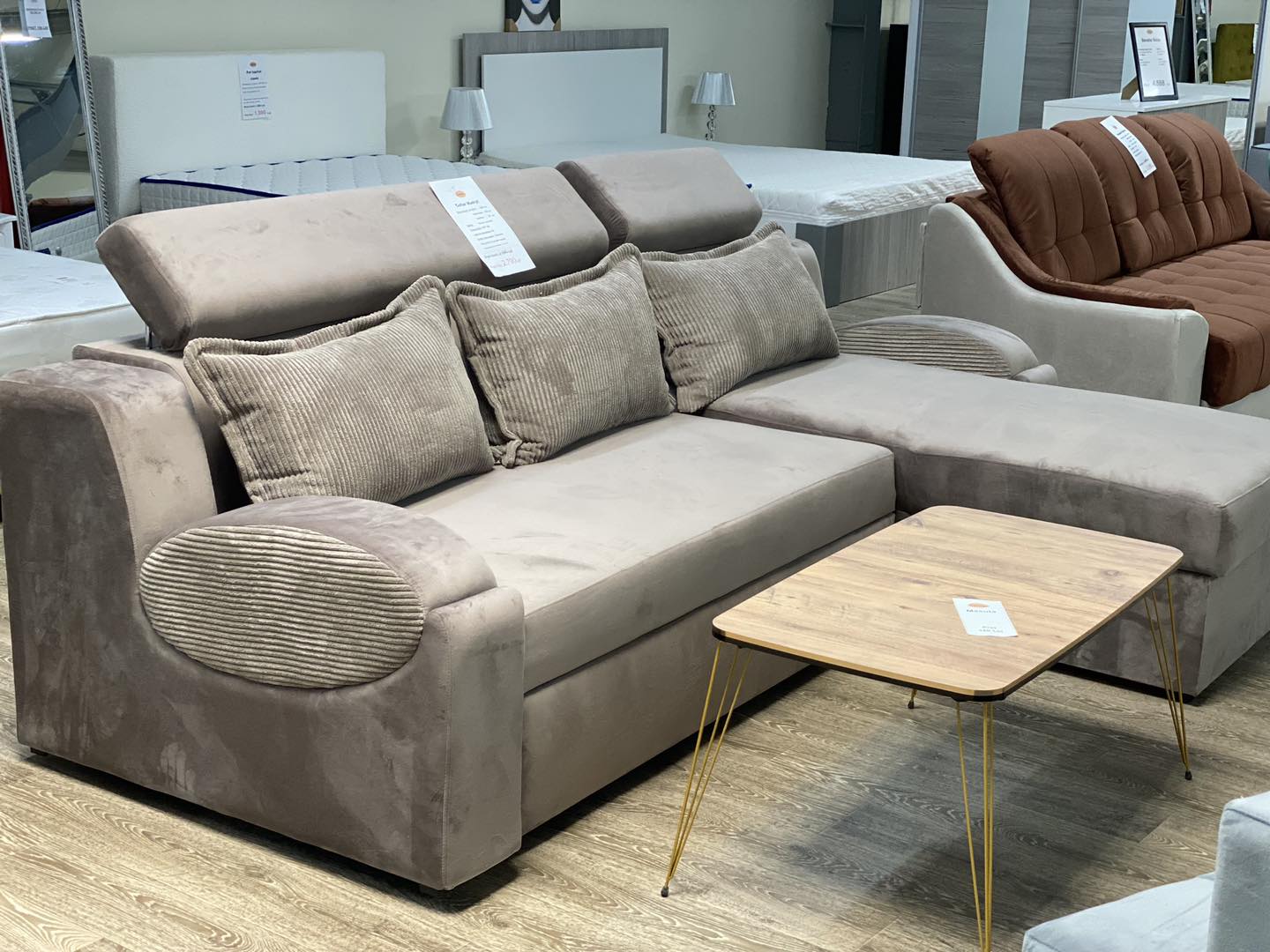 Coltar ,DANIELA, extensibil ULTRASLEEP, 3 locuri, 250 cm x 170 cm - imagine 4