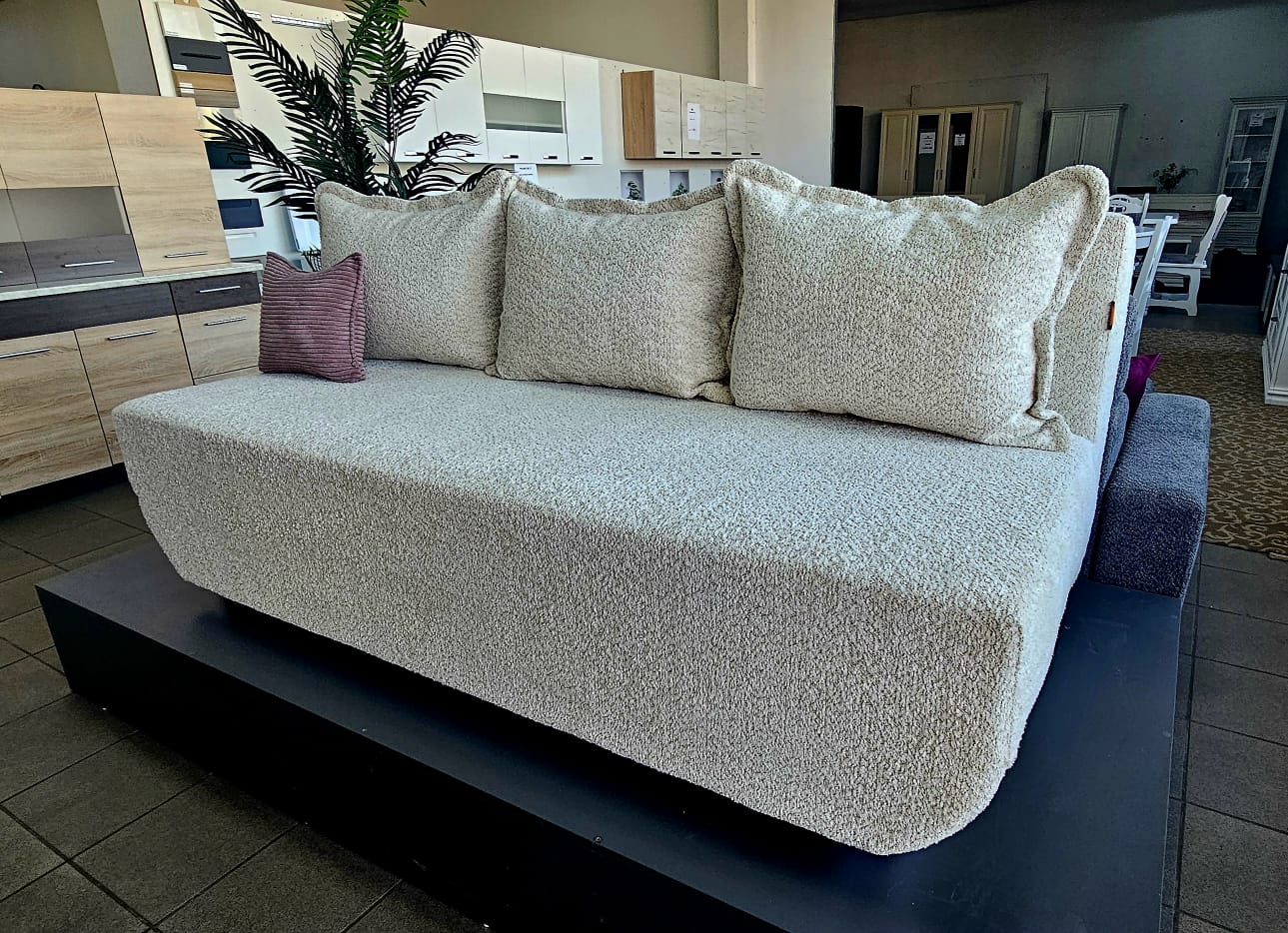Canapea Trendy UltraSleep Relaxa, extensibila, 196 cm x 95 cm x 80 cm, 3 locuri - imagine 4