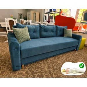 Canapea extensibila Royal UltraSleep, Pocket, 224 cm x 95 cm x 86 cm, 3 locuri