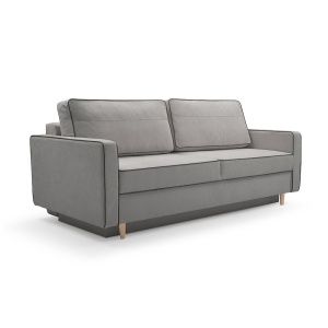 Canapea Fasta extensibila Gri >> Mobila Croma>