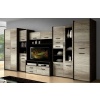 Mokka II living/biblioteca cu spatiu generos de depozitare >> Mobila Croma