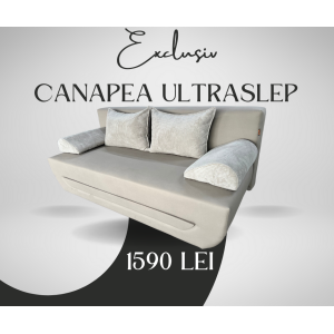 Canapea Trendy UltraSleep Relaxa, extensibila, 196 cm x 95 cm x 80 cm, 3 locuri